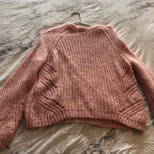 Sezane Pink sweater